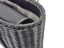 画像をギャラリービューアに読み込む, Salvatore Ferragamo サルヴァトーレ フェラガモ GANCINO ガンチーニ Rattan Basket Bag ラタン カゴバッグ DV-21