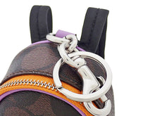 画像をギャラリービューアに読み込む, - COACH コーチ Signature Mini Coat Backpack Bag Charm シグネチャー ミニ コート バックパック バッグ チャーム C7803