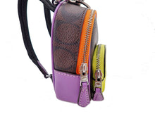 画像をギャラリービューアに読み込む, - COACH コーチ Signature Mini Coat Backpack Bag Charm シグネチャー ミニ コート バックパック バッグ チャーム C7803