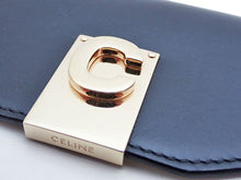 画像をギャラリービューアに読み込む, CELINE セリーヌ C Logo Bicolor Cロゴ バイカラー Tri-Fold Wallet 三つ折り財布 10C723BQ8