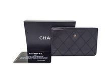 画像をギャラリービューアに読み込む, - CHANEL シャネル Bicolore ビコローレ Double Stitch ダブルステッチ Card Coin Purse カード/小銭入れ