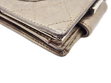 画像をギャラリービューアに読み込む, - CHANEL シャネル COCO ココマーク Vintage Calf ヴィンテージ カーフ Clasp Bi-fold Wallet がま口二つ折り財布