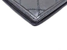 画像をギャラリービューアに読み込む, - CHANEL シャネル Bicolore ビコローレ Double Stitch ダブルステッチ Bi-Fold Wallet Without Coin Purse 小銭入れ無し 二つ折り財布