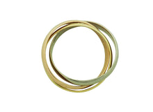 画像をギャラリービューアに読み込む, - カルティエ スリーカラー トリニティリング K18YG・WG・PG