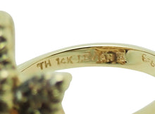 画像をギャラリービューアに読み込む, LeVian ル ヴァン リング フラワー 14KYG チョコレートダイヤ #11