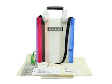 画像をギャラリービューアに読み込む, MARNI MARKET マルニ マーケット STRIPE MINI SHOULDER BAG ストライプ ミニ ショルダー バッグ SHMH0106A0TN296STW01