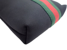 画像をギャラリービューアに読み込む, GUCCI グッチ Sherry Line シェリーライン Nylon Canvas ナイロンキャンバス Pochette Shoulder Bag ポシェット ショルダーバッグ 471454