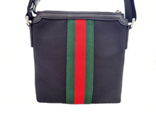 画像をギャラリービューアに読み込む, GUCCI グッチ Sherry Line シェリーライン Nylon Canvas ナイロンキャンバス Pochette Shoulder Bag ポシェット ショルダーバッグ 471454