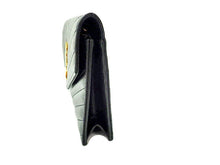 画像をギャラリービューアに読み込む, - YSL SAINT LAURENT サンローラン Cassandra Envelope Chain Wallet in Grain De Poudre Leather カサンドラ エンベロープ チェーンウォレット(グレイン・ド・プードルレザー) 742920BOW011000