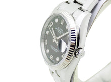 画像をギャラリービューアに読み込む, - ロレックス オイスターパーペチュアルデイト 115234G SS/WG 5Pダイヤ