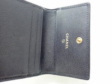 画像をギャラリービューアに読み込む, CHANEL シャネル COCO Button ココボタン W hook Wallet Wホック財布 A20902