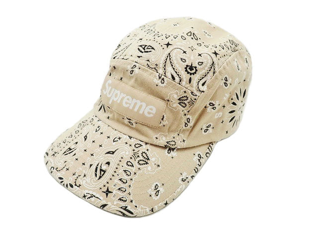 Supreme バンダナ柄キャンプキャップ Supreme シュプリーム Bandana Camp Cap バンダナ キャンプ