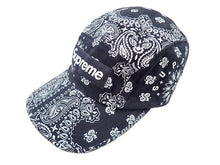 画像をギャラリービューアに読み込む, - Supreme シュプリーム Bandana Camp Cap バンダナ キャンプ キャップ 帽子 Made in USA