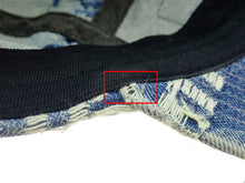 画像をギャラリービューアに読み込む, - Supreme シュプリーム Frayed Logos Denim Camp Cap フライドロゴ デニム キャンプ キャップ 帽子 Made in CHINA