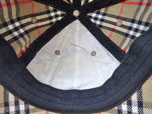 画像をギャラリービューアに読み込む, - Supreme×BURBERRY LONDON シュプリーム×バーバリー ロンドン Denim 6-Panel Camp Cap デニム 6パネル キャンプ キャップ 帽子 Made in USA