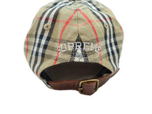 画像をギャラリービューアに読み込む, - Supreme×BURBERRY LONDON シュプリーム×バーバリー ロンドン Denim 6-Panel Camp Cap デニム 6パネル キャンプ キャップ 帽子 Made in USA