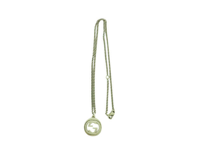 GUCCI グッチ ネックレス シルバー 925 アクセサリー グッチ ネックレス GUCCI チェーン ペンダント シルバー925 ユニ