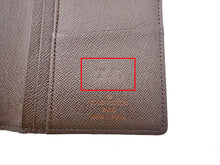 画像をギャラリービューアに読み込む, LOUIS VUITTON ルイヴィトン DAMIER EBENE ダミエ・エベヌ Portefeuille Brazza ポルトフォイユ・ブラザ N60017 イニシャル入り