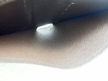 画像をギャラリービューアに読み込む, LOUIS VUITTON ルイヴィトン DAMIER EBENE ダミエ・エベヌ Portefeuille Florin ポルトフォイユ・フロリン N60011 イニシャル入り