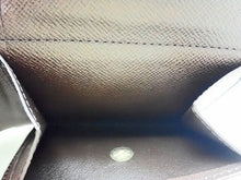 画像をギャラリービューアに読み込む, LOUIS VUITTON ルイヴィトン DAMIER EBENE ダミエ・エベヌ Portefeuille Florin ポルトフォイユ・フロリン N60011 イニシャル入り