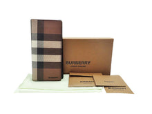 画像をギャラリービューアに読み込む, - BURBERRY バーバリー Check Continental Long Wallet チェック コンチネンタル ロングウォレット 二つ折り 長財布 8036670