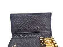画像をギャラリービューアに読み込む, PRADA プラダ VITELLO GRAIN ヴィッテロ グレイン レザー 6 Key Case 6連キーケース OUTLET アウトレット 1PG222