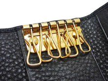 画像をギャラリービューアに読み込む, PRADA プラダ VITELLO GRAIN ヴィッテロ グレイン レザー 6 Key Case 6連キーケース OUTLET アウトレット 1PG222