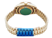 画像をギャラリービューアに読み込む, ロレックス デイトジャスト 69088G ベゼルダイヤ 4Pサファイヤ 10Pダイヤ YG