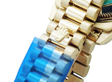 画像をギャラリービューアに読み込む, ロレックス デイトジャスト 69088G ベゼルダイヤ 4Pサファイヤ 10Pダイヤ YG