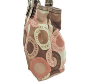 画像をギャラリービューアに読み込む, COACH コーチ Satin Snap Head サテン スナップヘッド Tote Bag トートバッグ F18442