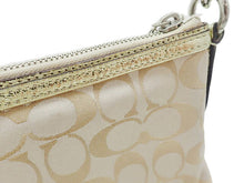 画像をギャラリービューアに読み込む, COACH コーチ POPPY Signature ポピー シグネチャー Pochette Shoulder Bag ポシェット ショルダーバッグ