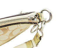 画像をギャラリービューアに読み込む, COACH コーチ POPPY Signature ポピー シグネチャー Pochette Shoulder Bag ポシェット ショルダーバッグ