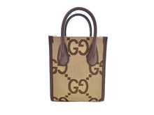 画像をギャラリービューアに読み込む, GUCCI グッチ Jumbo GG ジャンボGG Mini Tote Bag 2WAY ミニ トートバッグ 699406