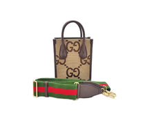 画像をギャラリービューアに読み込む, GUCCI グッチ Jumbo GG ジャンボGG Mini Tote Bag 2WAY ミニ トートバッグ 699406