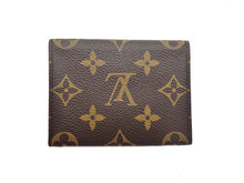 画像をギャラリービューアに読み込む, LOUIS VUITTON ルイヴィトン Monogram モノグラム Enveloppe Cartes De Visite Business Card Holder アンヴェロップ・カルト ドゥ ヴィジット カードケース M62920