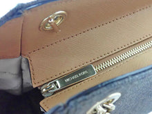 画像をギャラリービューアに読み込む, - MICHAEL KORS マイケルコース Jet Set Travel Signature Large ジェット セット トラベル シグネチャー ラージ Chain Shoulder Tote Bag チェーン ショルダー トートバッグ 35F8GTVE7B