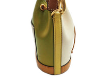 画像をギャラリービューアに読み込む, TORY BURCH トリーバーチ Color Block カラーブロック Small Bucket 2way Shoulder Bag スモール バケット 2WAY 巾着 ショルダーバッグ