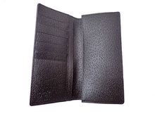 画像をギャラリービューアに読み込む, MONTBLANC モンブラン Nightflight Leather & Fabric Wallet 6 Compartments ナイトフライト レザー アンド ファブリック ウォレット 6 コンパートメント Bifold Long Wallet Without Coin Purse 小銭入れ無し 二つ折り長財布 106003