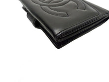 画像をギャラリービューアに読み込む, - CHANEL シャネル COCO ココマーク W hook Wallet Wホック財布 A01427