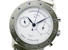 画像をギャラリービューアに読み込む, JORG SCHAUER ヨルク・シャウアー クロノグラフ エディション10