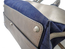画像をギャラリービューアに読み込む, Chloe クロエ Denim デニム Tote Bag トートバッグ