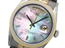 画像をギャラリービューアに読み込む, - ロレックス デイデイト トリドール 18239BIC WG/PG/YG ブラックシェル 10Pバケットダイヤ