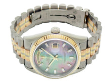 画像をギャラリービューアに読み込む, - ロレックス デイデイト トリドール 18239BIC WG/PG/YG ブラックシェル 10Pバケットダイヤ