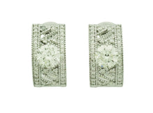 画像をギャラリービューアに読み込む, ピアス イヤリング K18WG ダイヤ 0.743 0.24/0.713 0.24
