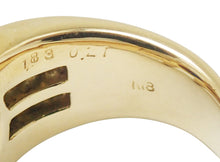 画像をギャラリービューアに読み込む, リング K18YG ダイヤ 1.17 サファイア 1.83 0.21 #14.5