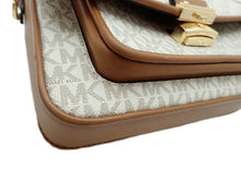 画像をギャラリービューアに読み込む, MICHAEL KORS マイケルコース Bradshaw ブラッドショー Medium Logo and Leather Messenger Shoulder Bag ミディアム ロゴ アンド レザー メッセンジャー ショルダーバッグ 30S1G2BM2B