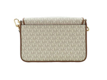 画像をギャラリービューアに読み込む, MICHAEL KORS マイケルコース Bradshaw ブラッドショー Medium Logo and Leather Messenger Shoulder Bag ミディアム ロゴ アンド レザー メッセンジャー ショルダーバッグ 30S1G2BM2B