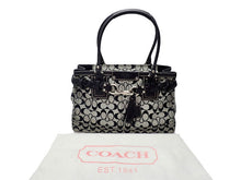 画像をギャラリービューアに読み込む, COACH コーチ Hampton Signature Tassel Carryall ハンプトン シグネチャー タッセル キャリーオール Tote Bag トートバッグ F13068