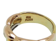 画像をギャラリービューアに読み込む, リング 18KYG/PG/Pt900 ダイヤ 0.08 #11.5