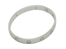 画像をギャラリービューアに読み込む, カルティエ ラブブレス K18WG 6Pダイヤ